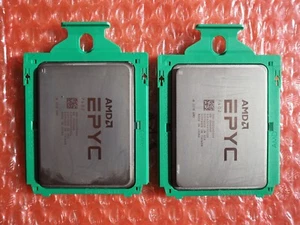 2x AMD Dell EPYC 7402 / 2,80 GHz / 24-CORE / FCLGA-4094 SP3 CPU - Afbeelding 1 van 6