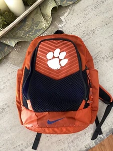 Clemson Tigers Team Issued Football Backpack Nike Travel Bag GO TIGERS! - Picture 1 of 13