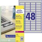 Avery Zweckform L6009-8 Type Plate Foil Labels 45.7 x 21.2 mm on DIN A4, Extreme