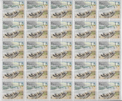 US Scott 1448-51, Cape Hatteras Natl. Seashore, 1971 Full mint sheet of 50 , NH - Image 1 of 2