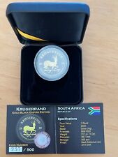 1 oz Silber Krügerrand 2020 1 Rand Südafrika Gold Black Empire Edition Box