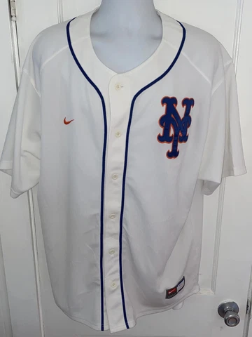Vintage Nike New York Mets David Wright 5 White Baseball Jersey Men Sewn SZ L Cover