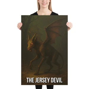 The Jersey Devil – Classic Pine Barrens Legend Poster - Picture 1 of 1