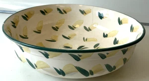 Vintage, Mint Pottery, Orla Kiely, Large Hand Painted Bowl, Lemon Design - Picture 1 of 9