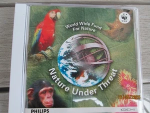 Nature Under Threat WWF auf Philips CDi ungenutzt Baujahr 1993 GB Heft - Picture 1 of 4