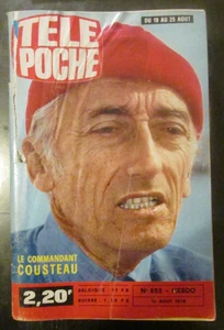 POCKET TELEVISION PROGRAM from 19 to 25 AUGUST 1978 COMMANDER COUSTEAU - Picture 1 of 1