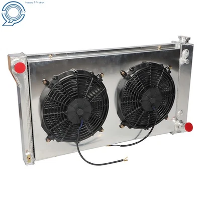 CC369 1967-72 For Chevy/GMC C/K 10/20/30 Series Pickup3 Row Radiator+Shroud Foto 1 de 4