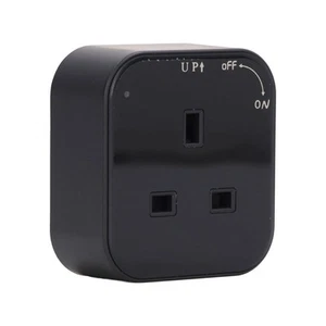 Track Socket Removable Outlet Adapter PC 13A Socket Square With Light Indicator - Picture 1 of 22