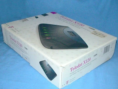Teledat X120 Wandler ISDN PC Adapter zwei Nebenstellen Netzteil komplett in OVP - Bild 1 von 4