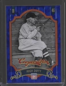 2012 Panini Cooperstown #27 Hugh Duffy Crystal Collection Blue #/499 - Bild 1 von 2