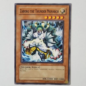 Zaborg the Thunder Monarch - GLD2-EN006 - LP - Common - Limited - Yugioh - Picture 1 of 2
