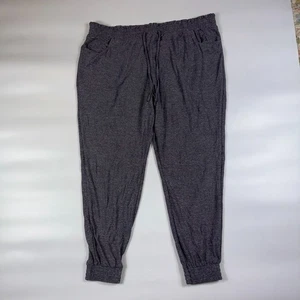 Pantalones de chándal Maurices para hombre 2X gris oscuro calce atlético gimnasio pierna cónica cordón - Imagen 1 de 7