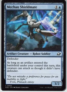 MTG Mechan Shieldmate 65 Edge of Eternities C Normale quasi nuovo - Foto 1 di 2