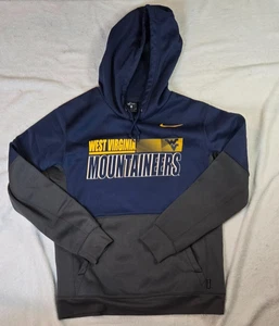 Nike Dri-Fit On-Field West Virginia Mountaineers sideline hoodie Men's Medium - Picture 1 of 3