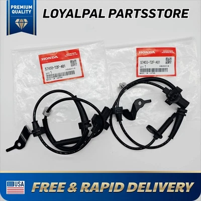 OEM 2X Front ABS Speed Sensor Driver amp Passenger Side For Honda Accord Acura - Image 1 of 4