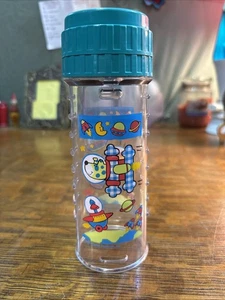Vintage 90er Playtex Kunststoff verziert Drop-In Still Baby Flasche mit Deckel - Bild 1 von 8