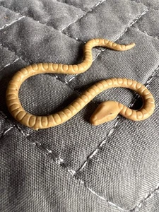 Star Wars Yoda Brown Snake NUR Original Authentic Accessoire Vintage 1980 •LESEN - Bild 1 von 8