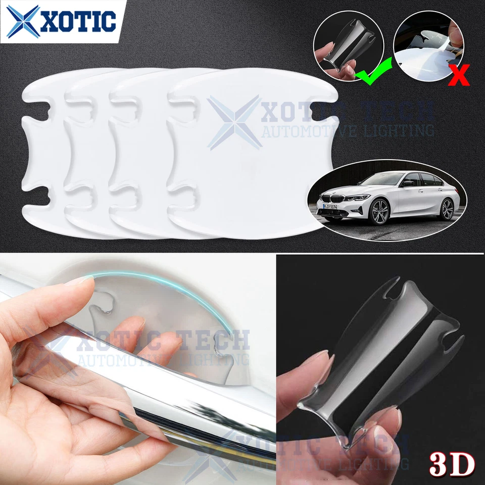 3D невидимый автомобиля двери ручки чаша стикер пленка для BMW E90 E92 F30 F31 F32 2000 + - Изображение 1 из 4