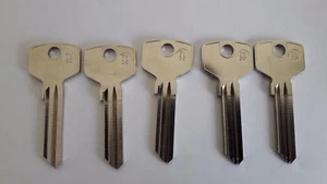 5 X TV-3D JMA/TR4 SILCA/ ILCO TO6 /TRIO VING KEY BLANKS - Picture 1 of 5