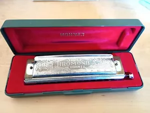 Hohner Super Chromonica 270 Harmonica In Box - Picture 1 of 5
