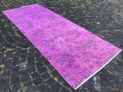 Alfombra antigua turca alfombra bohemia alfombra Oushak alfombra vintage alfombra de lana hecha a mano Foto 1 de 4