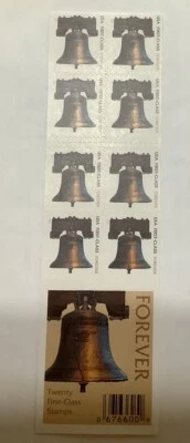 2007 First Issue FOREVER STAMPS Liberty Bell 20 stamps - Image 1 of 2
