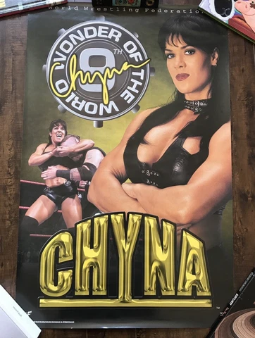 WWE WWF Wrestling Diva Chyna- 9th Wonder Of The World Poster 24X36 (New/Sealed) Cover