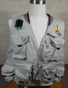 Columbia Fishing Vest PFG With Fly Patch Bird Hunting Pocket Medium - Picture 1 of 13