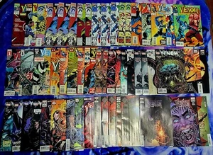 Lote de (60) VENOM COMICS/MUCHAS VARIANTES/GRADO PROMEDIO CASI NUEVO+ COLECCIÓN PEDIGRÍ HILLTOP - Imagen 1 de 22