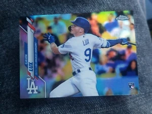 2020 Topps Chrome Gavin Lux Refractor Image Varitation SSP #292 - Picture 1 of 10