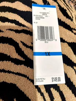 NUEVO CON ETIQUETAS $149 Jones New York Signature Mujer Cárdigan Abotonado 1X Tejido de Alta Calidad Foto 1 de 4