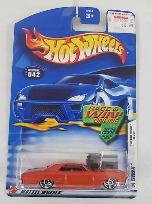 Hot Wheels 2002 First Editions '64 Buick Rivera Lowrider Orange NOC  - Image 1 of 4