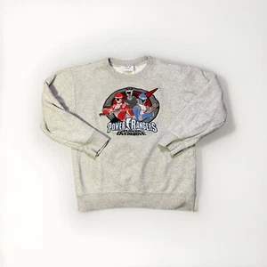 Disney Power Rangers Overdrive Embroidered Sweatshirt Boys Size L 10/12🔥🔥🔥 - Picture 1 of 3