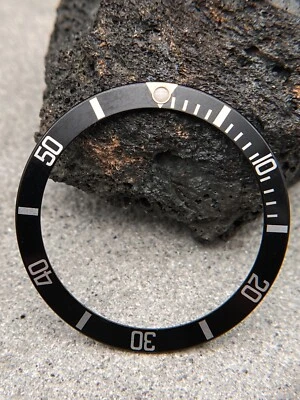 #1415 ORIG. Bisel bisel rolex 16660 16600 sea dweller inserto plano cuatro - Imagen 1 de 4