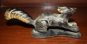 Squirrel Brass Door Knocker Rodent Handmade Design Main Door Bell Decor MS29 - Picture 1 of 8