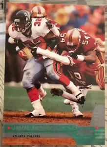 2000 Topps Stadium Club Jamal Anderson #97 Atlanta Falcons - Picture 1 of 2