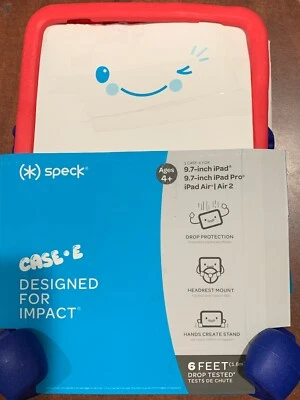 Speck - Case-E Case for Apple® iPad® 2, iPad® Air and iPad® 9.7" - Red - Image 1 of 4