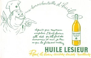 Old Oil Blotter Lesieur For Fries - Picture 1 of 2