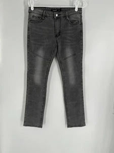 7 SOULS NEW YORK demim collection boys jeans size 18 gray skinny leg skater - Picture 1 of 14
