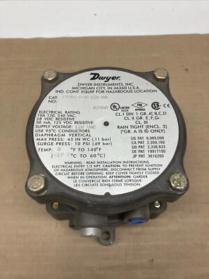 NEW DWYER | 1950G-0-B-120-NA | Explosion Proof Differential Pressure Switch - Image 1 of 4