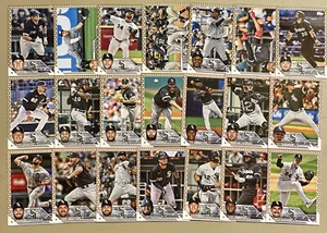 Chicago White Sox 2023 Topps Serie 1 & 2 GOLD STAR Team Set (21 Karten) mit 4 RC - Bild 1 von 1