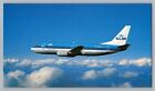 Aviation Airplane Postcard KLM Royal Dutch Airlines Issue Boeing 737-300 OS1