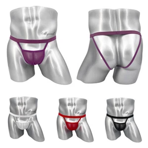 Jockstrap Brief G String Thong Men Sexy Mesh Breathable Underwear Panties Pouch. - Picture 1 of 17