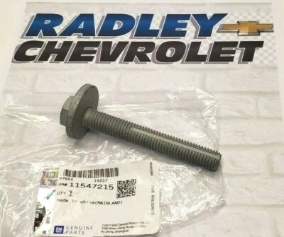 11547215 NEW GM OEM REAR SUSPENSION LOWER CONTROL ARM BOLT CHEVROLET GMC B02I - Image 1 of 2
