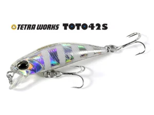 DUO Tetra Works TOTO 42S 4.2cm 2.8g Coulant Leurre COULEURS - Photo 1/16
