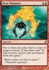 MTG magic cards 1x x1 Light Play, English Heat Shimmer Lorwyn