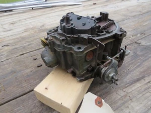 1965 66 Rochester Quadrajet 4BBL Carburetor 7026200 Chevelle Impala BBC 396 427 - Imagen 1 de 9