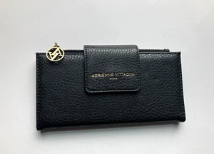 Adrienne Vittadini Studio Fold Out Snap Wallet Zipper NEW without Tags - Picture 1 of 8