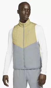 Size 2XL- Nike Men’s Therma-Fit Repel Vest, Olive Green, Smoked Grey. - Picture 1 of 6