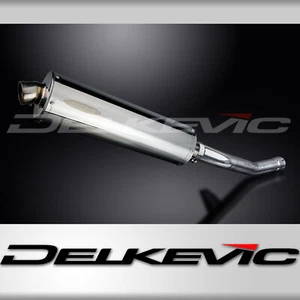 Kawasaki Concours 14 GTR1400 08-21 SlipOn 18" Oval Stainless Exhaust Muffler Kit - Picture 1 of 5